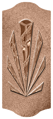 DARAY-C-602-BZ-SH-BZ Bronze Sunburst Shimmer Bronze